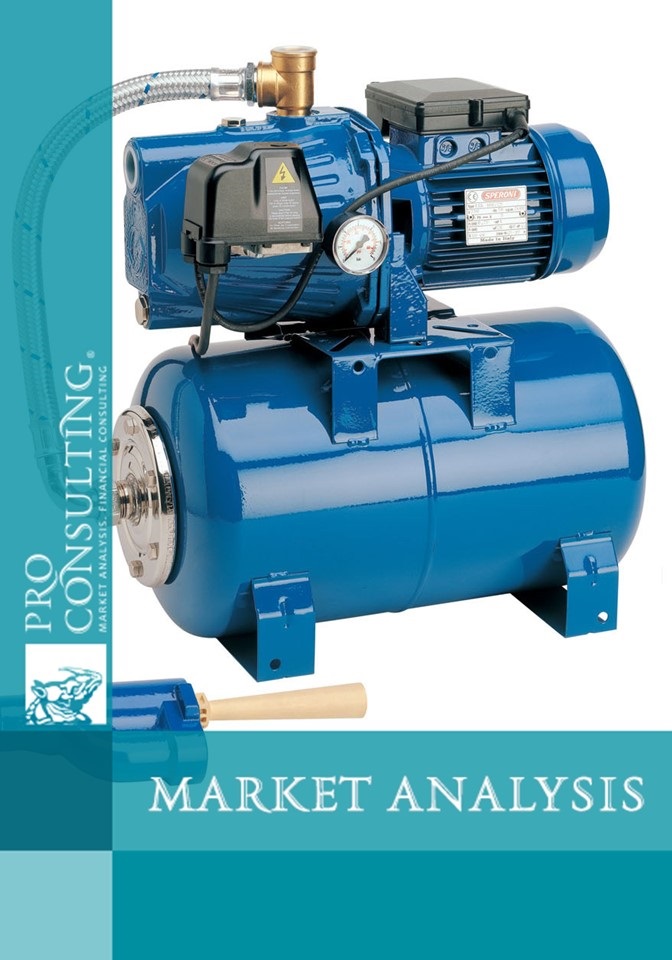 Market research of the pumping equipment market in Ukraine. 2009